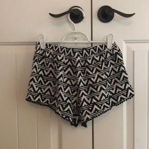 VS PINK Chevron Print Shorts